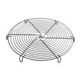 thumbnail image 5 of YUNLIGHTS Black Round Wire Steamer Rack Cooling Rack for Baking, Cakes, BBQ and Kitchen Use, 5 of 8