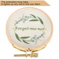 thumbnail image 4 of Rdeghly Hand Embroidery Hoop Wooden Circle Frame for Cross Stitch Embroider Needle Arts DIY Tool, Embroidery Hoop,Embroidery Frame, 4 of 7