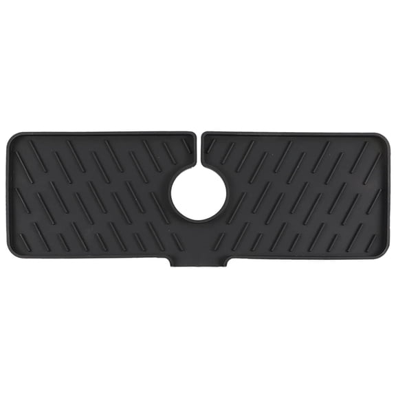 NewHome Silicone Faucet Mat Catcher for Kitchen Faucet Drip Faucet Splash Guard Bathroom Kitchen Water Draining Pad
