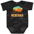 thumbnail image 3 of Inktastic Montana Gift Buffalo Silhouette Boys or Girls Baby Bodysuit, 3 of 5