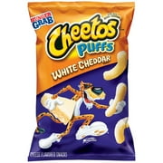 Cheetos Puffs White Cheddar Cheese Flavored Snacks, 3.25 oz