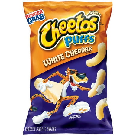 Cheetos Puffs White Cheddar Cheese Flavored Snacks, 3.25 oz