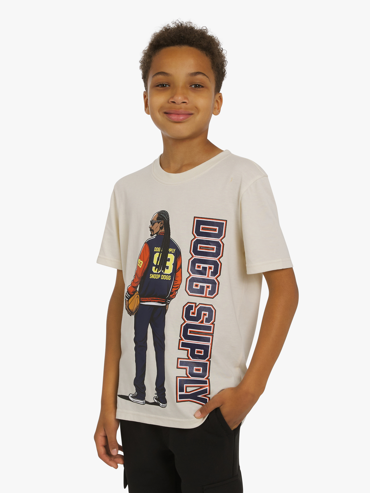 Dogg Supply by Snoop Dogg Boys Basketball Team Short Sleeve Tee, Sizes 4-18
