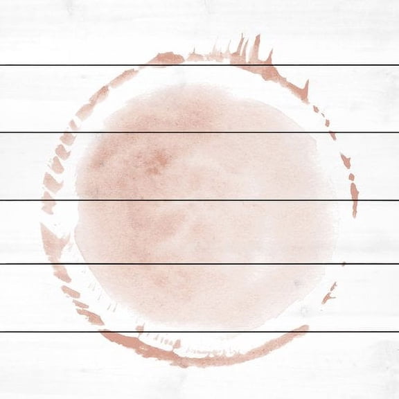 Marmont Hill "Pale Corona" Painting Print on White Wood