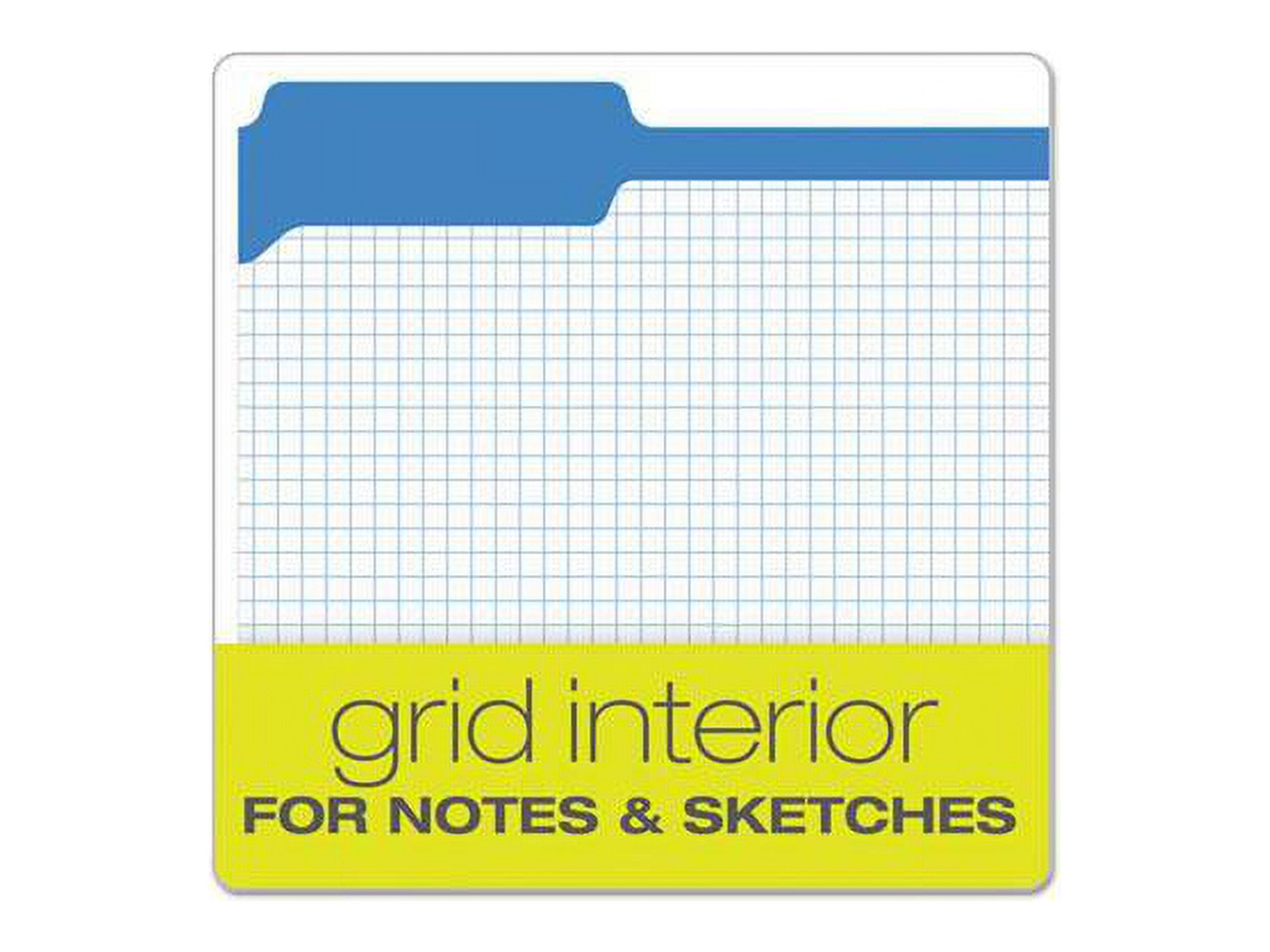 Pendaflex Reinforced Top Tab File Folders 1/3 Cut Letter Blue 100/Box R15213BLU