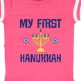 thumbnail image 4 of Inktastic My First Hanukkah Celebration Boys or Girls Baby Bodysuit, 4 of 5