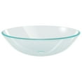 thumbnail image 2 of vidaXL Basin Tempered Glass 16.5" Brown, 2 of 22