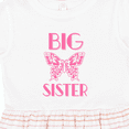 thumbnail image 4 of Inktastic Big Sister Announcement Butterfly Girls Toddler Dress, 4 of 5