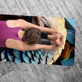 thumbnail image 5 of Pangolin Gym Towels with Storage Bag, 72.8"x26.8", Suitable for Yoga, Pilates, Fitness, etc. - Yoga Towel Set for Ultimate Workout Comfort, 5 of 6