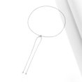 thumbnail image 1 of Simple Creative V-shaped Necklace For Women Flat Snake Chain Choker Fashion Blade Chains Neck Accessories Jewelry Gift, 1 of 5