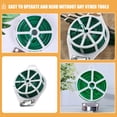 thumbnail image 2 of Attache de Fil de Jardin pour Fixer Plantes et Vignes avec Matériau PVC et Fer Robuste Vert 1 Rouleau, 2 of 9