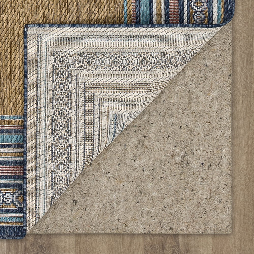 Mohawk Home Islamorada Stripe Outdoor Area Rug, Blue, 8' x 10'