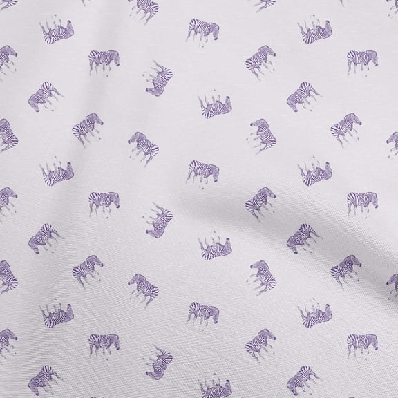 oneOone Cotton Jersey Medium Purple Fabric Wild Diy Clothing Quilting Fabric Print Fabric By Yard 58 Inch Wide