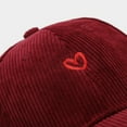thumbnail image 5 of Peichun Unisex Vintage Washed Distressed Baseball Cap Cute Two Hearts Embroidery Adjustable Sun Hats Soft Top Breathable Sports and Leisure Couple Caps Green One Size, 5 of 6