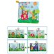 thumbnail image 4 of Bebé Tela Libro Lectura Cognición Aprendizaje Juguetes Educativos Para Bebés Recién Nacidos Niños Eigraketly FN003213-01, 4 of 6