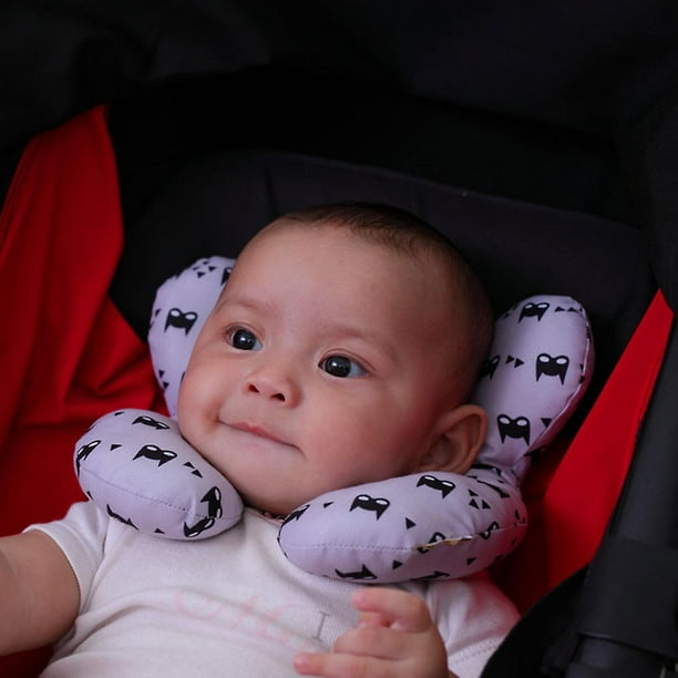 Babies Neck Pillow Portable U Shape Soft Washable Lovely Indoor