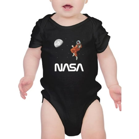

NASA Nasa Astronaut Gazing Moon Bodysuit Infant -NASA Designs 6 Months