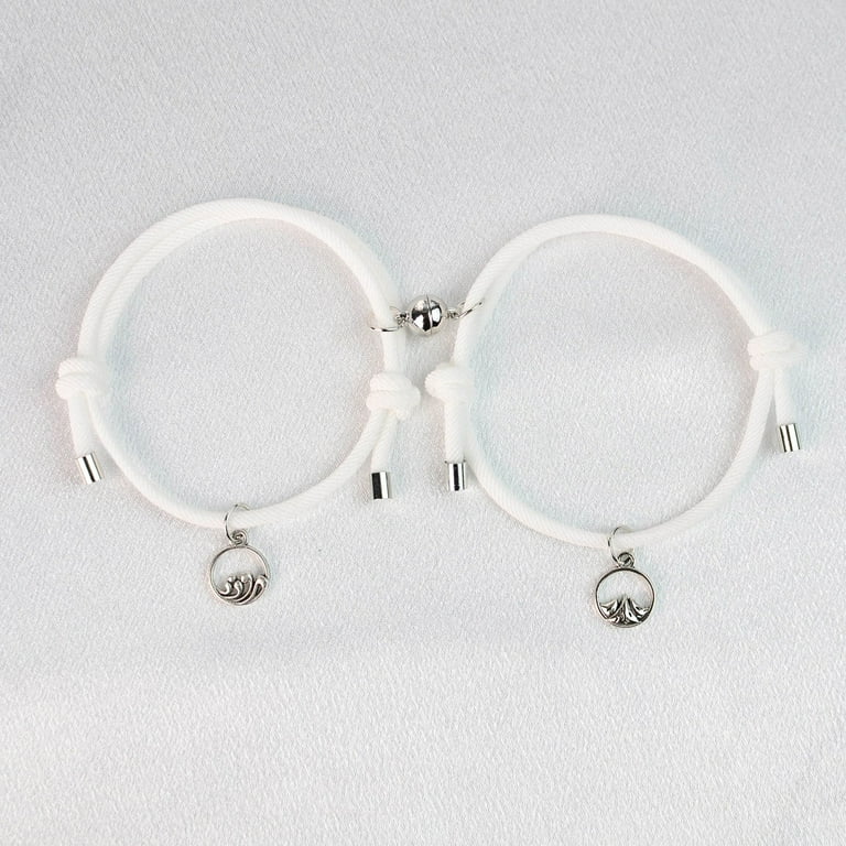 Couple Bracelet Magnet A Christmas Earrings and Necklace for Women