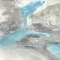 thumbnail image 2 of Paschke, Chris 15x15 White Modern Wood Framed Museum Art Print Titled - Blue Tones II, 2 of 4
