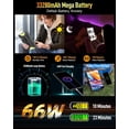 thumbnail image 3 of Ulefone Armor Pad 3 Pro Rugged Tablet 4G, 33280mAh(66W), 10.36", 16GB 256GB Android 13, Black, 3 of 9