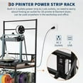 thumbnail image 5 of 3D Printer Rack Filaments Storage - Rolling 3d Printing Stand Filament Organizer, Spools Holder Racks Cart with Wheels, Heavy Duty Shelf Hold Spool PLA, ABS, PETG for Garage Office Workshop, 5 of 9