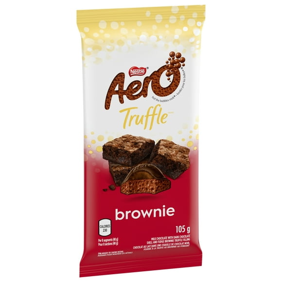 Barre NESTLÉ AERO TRUFFLE Brownie, 105 g AERO TR BRWN 15X105G - FRENCH