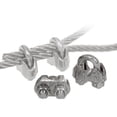 thumbnail image 2 of Stainless Steel Wire Rope Clamp Simplex Rope2-8Mm U-Shaped Head Lock Heavy 6Mm, 2 of 8