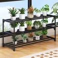 thumbnail image 6 of Ouuluon 3 Tier Shoe Rack Shoe Rack for Closet, Sturdy Shoe Storage for Entryway Space-Saving Shoe Rack, Easy Assembly Black, 6 of 7
