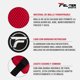 thumbnail image 3 of ESPINILLERA,PROTECTOR DE BATEO BEISBOL, ROJO/NEGRO, FELTER, 3 of 5