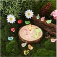 thumbnail image 6 of Loopunk 70PCS Luminous Mini Chicken Figurines Resin Miniature Animals, Tiny Chickens Miniature Glow in The Dark for Dollhouse, Micro Landscape, DIY, Home Outdoor Party Decor(Random color), 6 of 6