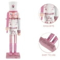 thumbnail image 3 of LOLIPPYY Xmas Nutcracker Pink Soldier 1Pack 11.79X3.14X2.95in, 3 of 8