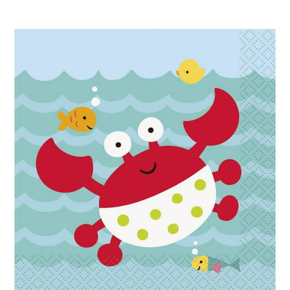 Under the Sea Pals Beverage Napkins (24 ct)
