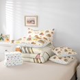 thumbnail image 6 of Manfei Cartoon Animals 7pcs Queen Bedding,Lovely Daily Capybara Print Bedding Comforter Set Queen,Beige,Polkadot Reversible, 6 of 7