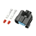 thumbnail image 1 of Conector de inyector de combustible hembra a prueba de agua de 2 pines Unique Bargains para Honda 1 juego, 1 of 6