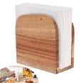 thumbnail image 4 of Austok Wood Napkin Holder for Table, Wooden Upright Napkin Holders for Kitchen, Standing Napkin Dispenser for Kitchen Dining Room Party Cocktail Outdoor Use, 4 of 10