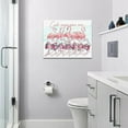 thumbnail image 6 of Pink Flamingo Wall Art Flamingo Bathroom Pictures Wall Decor Flamingo Canvas Painting Prints God Says You Are Inspirational Quotes Modern Artwork Decoration for Girls Room Bedroom Living Room 16"x12", 6 of 6