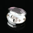 thumbnail image 2 of Pavilion- 1.75" Pink Gemstone Round Pill Holder, 2 of 2