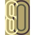 thumbnail image 2 of Design Fabrikken 11x14 Black Ornate Wood Framed with Double Matting Museum Art Print Titled - Numbers 2, 2 of 4