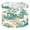 Color 3, variant on Linen Drum Lampshades Chinese Garden Landscape Pagodas Bridges Floral Motifs 13"x13"x10" Light Shade for Table Lamps Floor Lamp Shades Lampshade Replacement Assembly Required