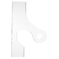 thumbnail image 4 of FUTUREORYY Woodworking Router Template 1Set for Cutting Board Handle in Transparent Acrylic, 4 of 8