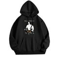 thumbnail image 3 of CONFREE Mens Hoodies Graphic Prints Hoodies For Men Long Sleeve Casual Pullover Hooded Sweatshirts With Pockets, 3 of 4