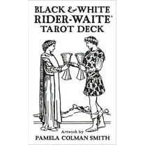 Black & White Rider-Waite(r) Tarot Deck, (Hardcover)