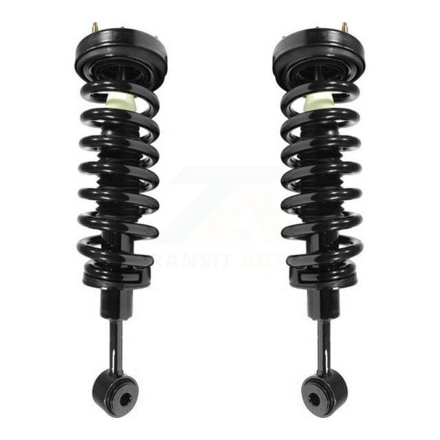 Transit Auto Front Complete Shocks Strut Coil Spring Assembly Pair for Car Ford F-150 Lincoln Mark LT Excludes Rear Wheel Drive Vehicles with Torsion Suspension Lift Kits 4WD K78A-100024