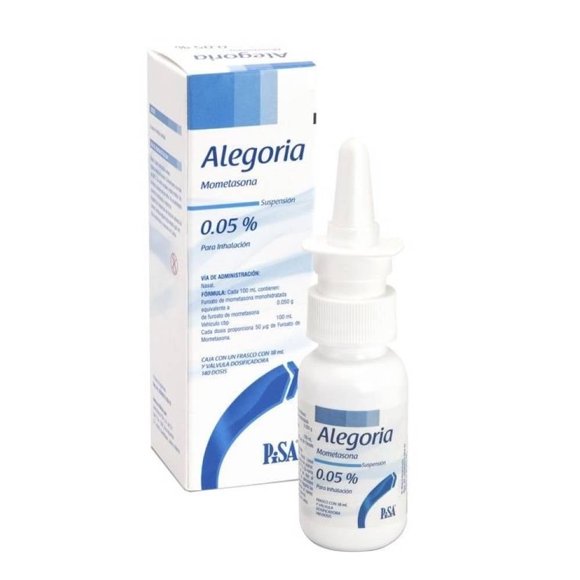 Alegoria 0.05 % 18 ml y válvula dosificadora 140 dosis
