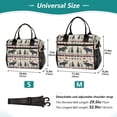thumbnail image 2 of Lunch Bag Insulated Lunch Box Leakproof Reusable Cooler Tote Adjustable Shoulder Strap for Men Women Moose Tree Silhouette 12L, 2 of 6