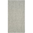 thumbnail image 3 of SAFAVIEH Courtyard Samson Solid Indoor/Outdoor Area Rug, Grey/Turquoise, 4' x 5'7", 3 of 14