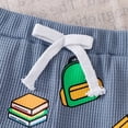 thumbnail image 3 of Kogui Baby Boy Outfits Dressy Baby Boys Clothes Set Toddler Infant Boys Shirt Tops and Shorts Summer Outfit 2Pcs 2T 3T (Blue,2-3 Years), 3 of 6
