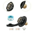 thumbnail image 6 of funtasica RV City Inlet Brass Connector Sturdy 3/4" Female Simple Installation, City Water Connection Inlet for Black, 6 of 8