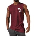 thumbnail image 2 of Boovnll Débardeurs Hommes, Mode Décontractée Chandail Col Rond Sport Débardeur Sans Manches, Débardeur Hommes, Chemises Sans Manches pour Hommes, Débardeurs, 2 of 5