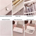 thumbnail image 3 of Youersen Leather Makeup Brush Case, Professional Makeup Organizer Roll Bag for Travel, White, 3 of 6